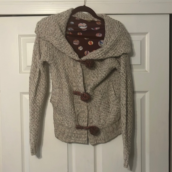 Cardigan with shawl collar - Picture 1 of 5